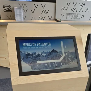 gestion de file d'attente visuelle exemple 